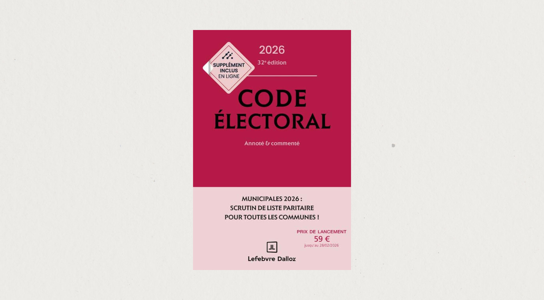 Illustration de l'article Code électoral 2026